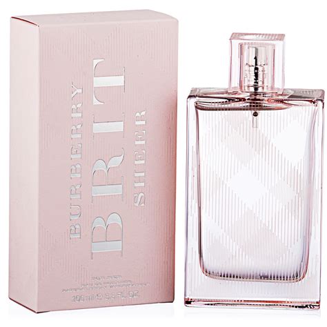 Burberry Brit sheer fragrantica